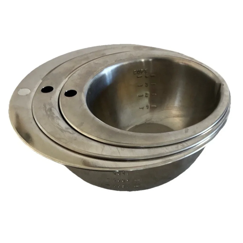 Mixing Bowl Set Nesting‎ Measuring Bowls Stainless Steel 1/1.5/2.5 qt